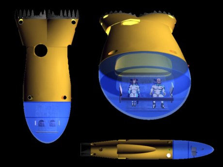 The cruiser — 3D sub design + cockpit