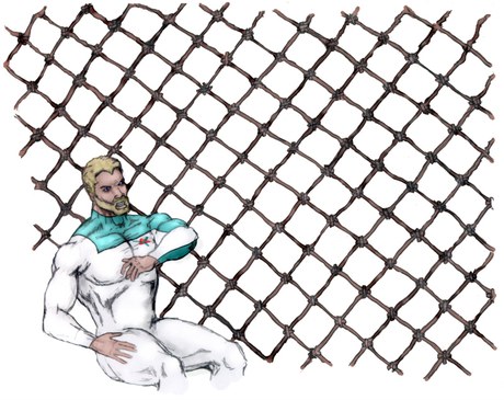 Discovery — caught in the net